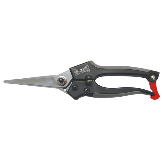 Precision Wilkinson Sword pruning snips for deadheading flowers and harvesting herbs.