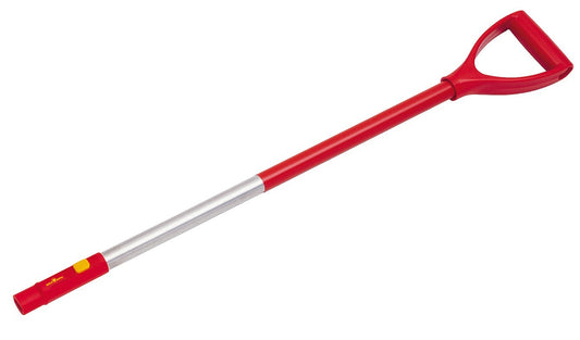 WOLF-Garten Multi-Change® IWM Weed Extractor - 4cm Root Removal Tool & ZMAD Aluminium D-Grip Handle (80cm) WolfOnline