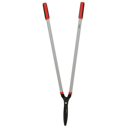 Long handled lawn shears for trimming grass while standing upright.