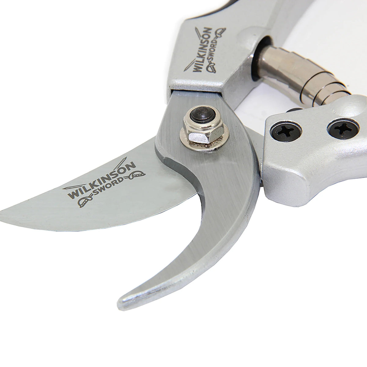 close up of Professional bypass pruning shears