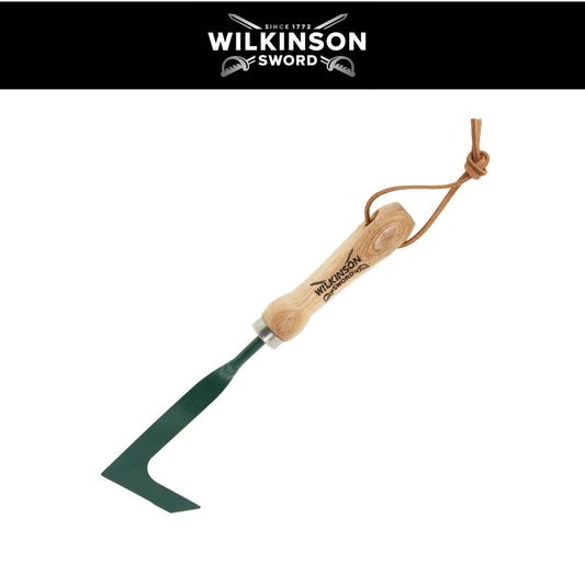 Wilkinson Sword Carbon Steel Patio Scraper with weatherproof ash wood handle