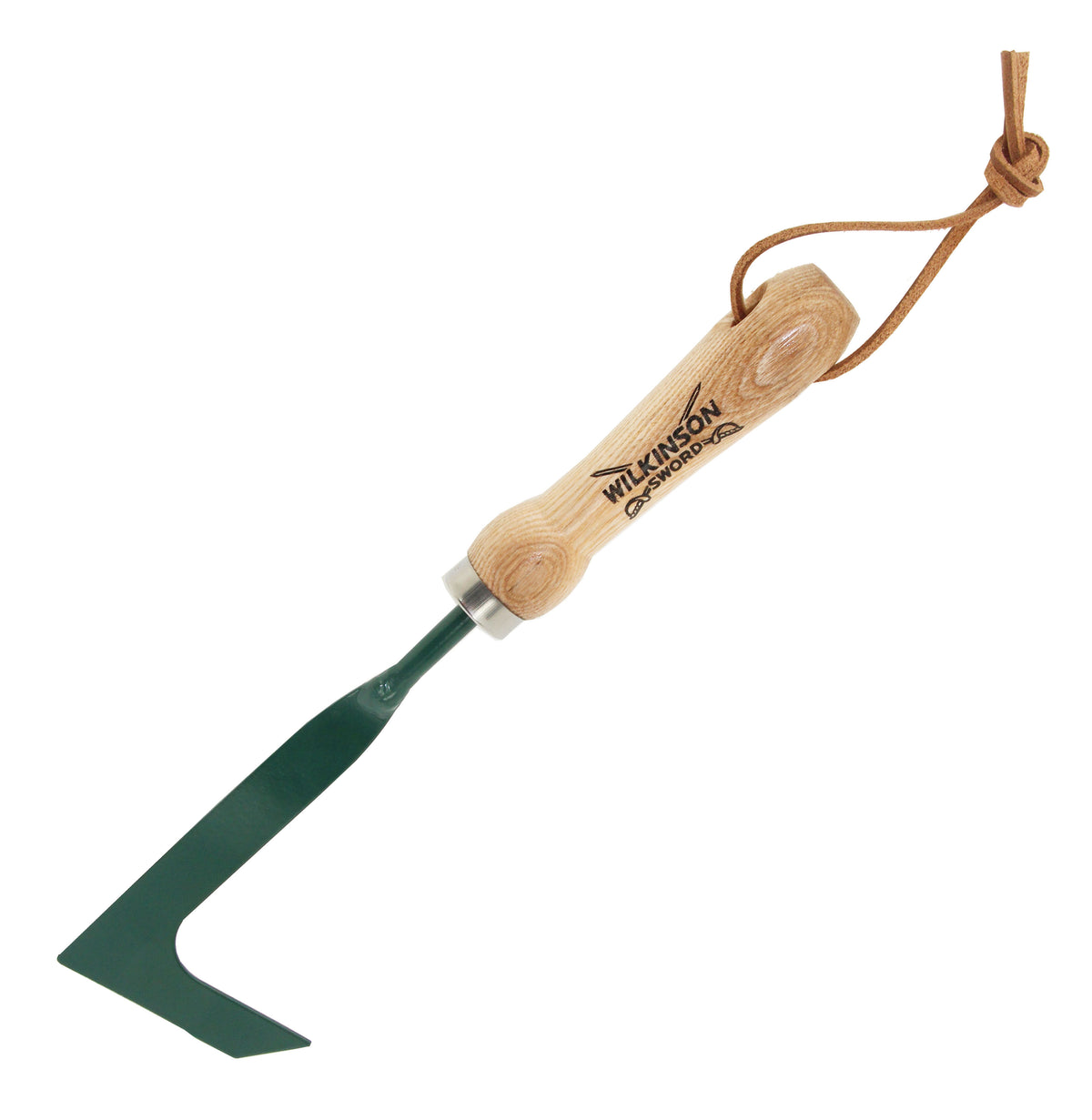 Carbon steel patio scraper for removing weeds between paving slabs