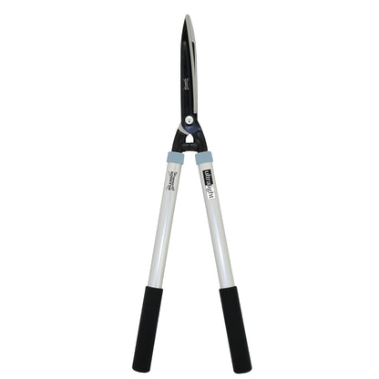 Wilkinson Sword Ultralight Hedge Shears with lightweight handles and sharp blades for trimming hedges, shrubs and garden borders with black and silver blades on a white background