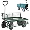 Cart with wheels on a plain background