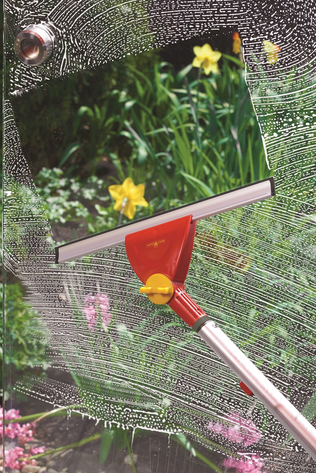 WOLF-Garten ZMI15 Multi-Change® Aluminium Handle – 142cm & EWM Window Washer & FWM Window Wiper WolfOnline