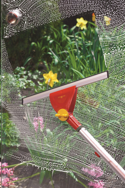 WOLF-Garten ZMI15 Multi-Change® Aluminium Handle – 142cm & EWM Window Washer & FWM Window Wiper WolfOnline
