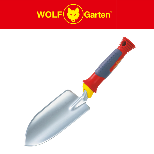 WOLF-Garten LU2K Wide Trowel 7cm – Ergonomic Fixed Handle Planting & Transplanting Tool Wolfonline