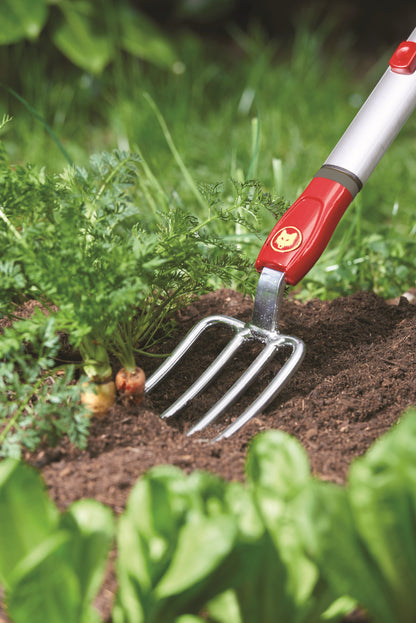 WOLF-Garten LUGM Multi-Change® Hand Fork 7.5cm & ZMAD Aluminium D-Grip Handle (80cm) WolfOnline