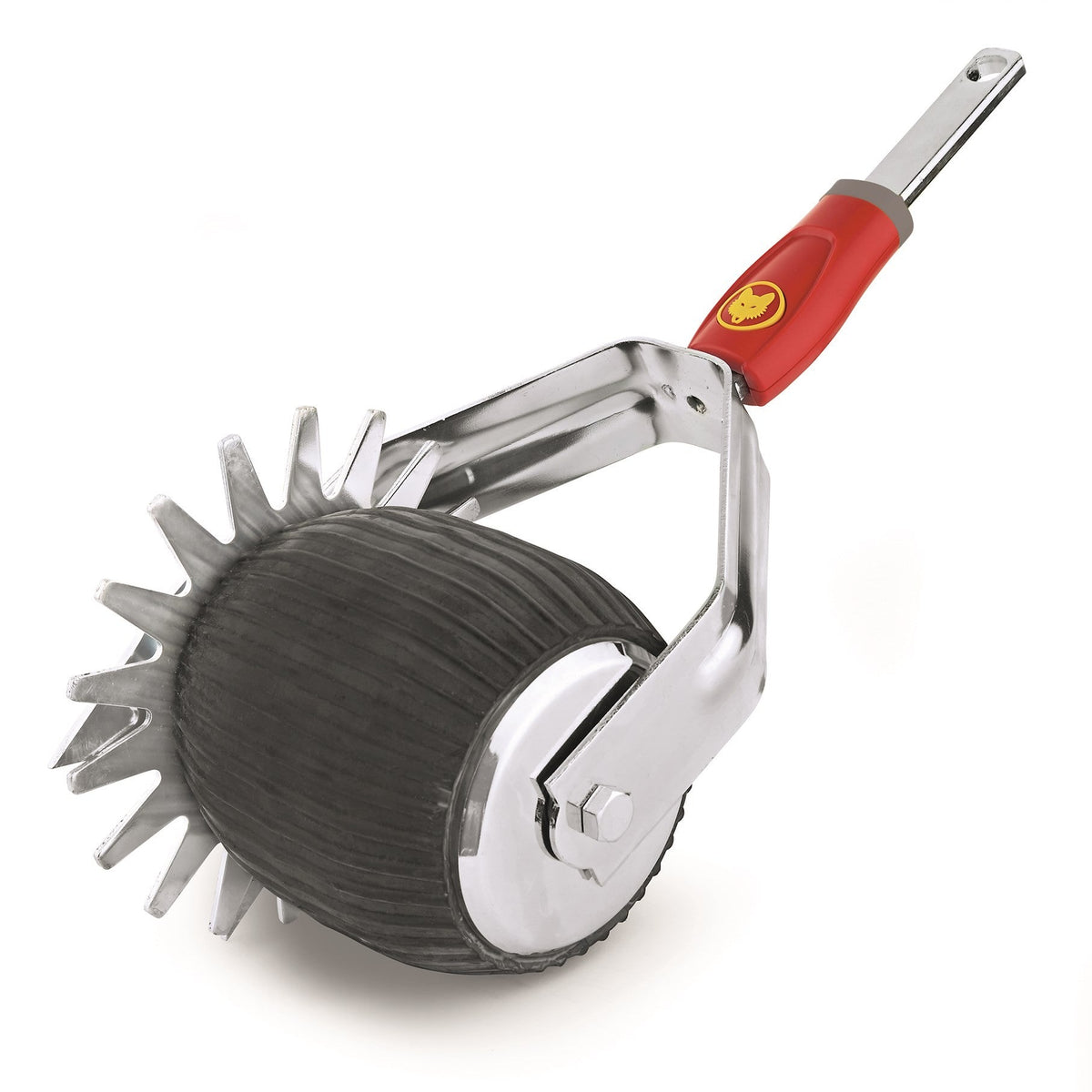 WOLF-Garten Multi-change® URM Roller Moss Removal Rake & RBM Lawn Edge Trimmer & ZMI15 Aluminium Handle – 142cm WolfOnline