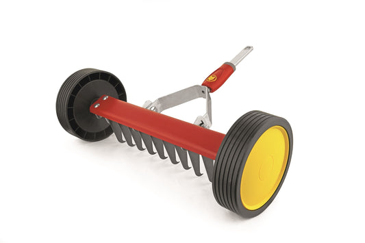 WOLF-Garten Multi-change® URM Roller Moss Removal Rake & ZMI15 Aluminium Handle – 142cm WolfOnline