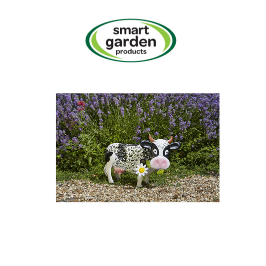 Smart Garden Solar Daisy The Cow Silhouette Light Garden Light Figure Ornament