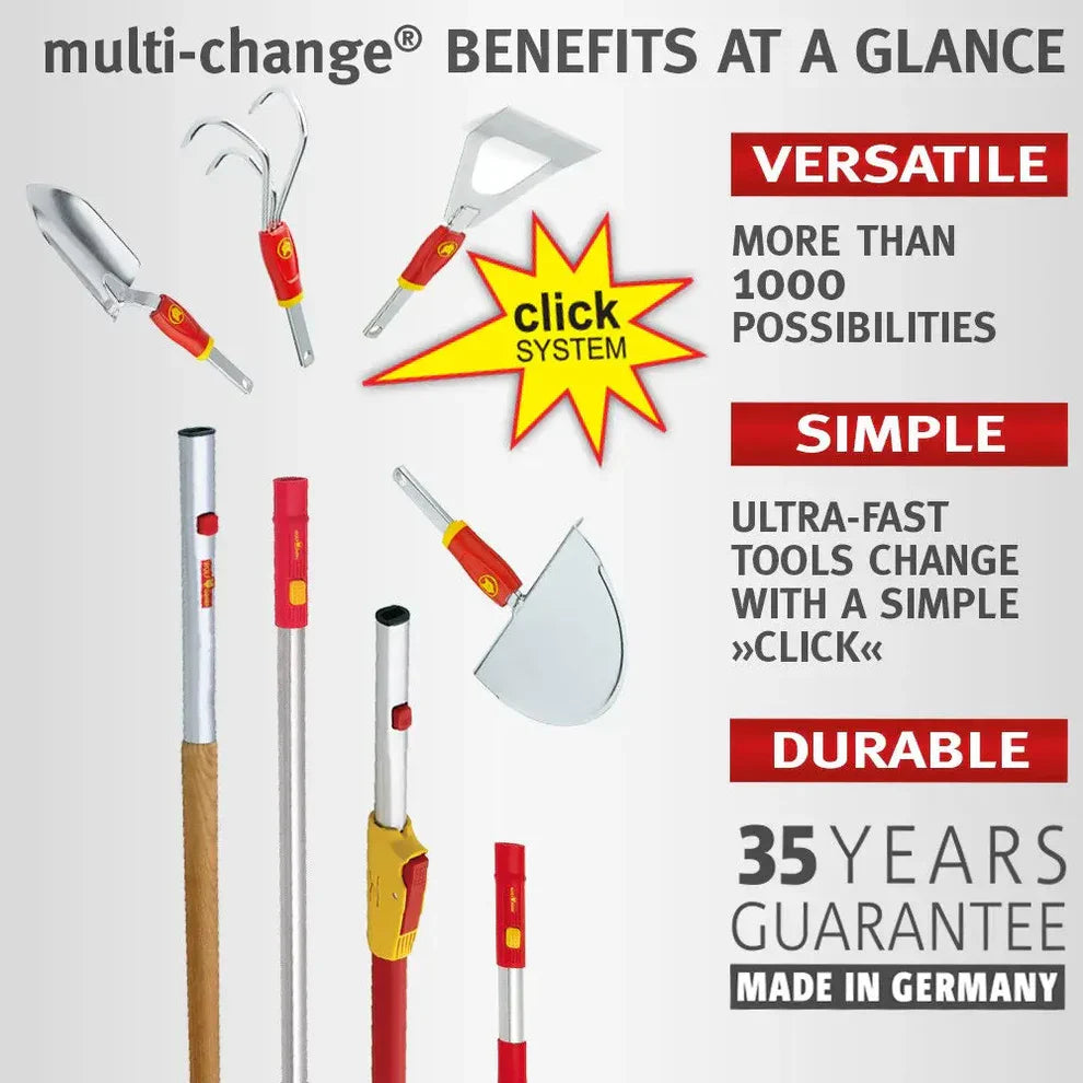 WOLF-Garten Multi-Change® Aluminium D-Grip Handle ZMAD (80cm) Wolfonline
