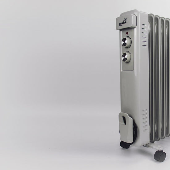Video of Energy efficient 2000W oil filled radiator with adjustable thermostat