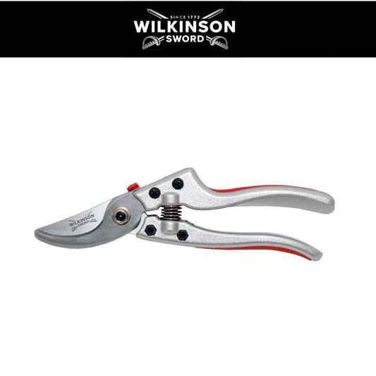 Wilkinson Sword Razorcut Comfort Large Bypass Pruner with SK5 Japanese steel blades and ergonomic soft-grip handles.